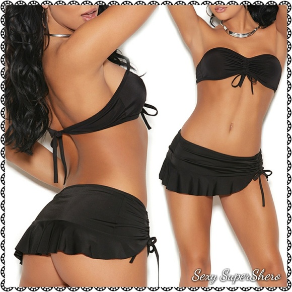 SALE!⚡!! 🆕Sexy Bandeau Top w drawstring/bikini/lingerie - Picture 5 of 6